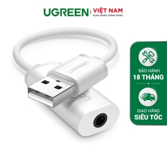 Bộ chuyển USB ra âm thanh đầu 3.5mm( cả mic và loa) 14.5CM 30712