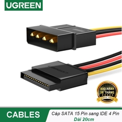SATA 15P Female to IDE 4P Cable 0.2m 0.2M 50720
