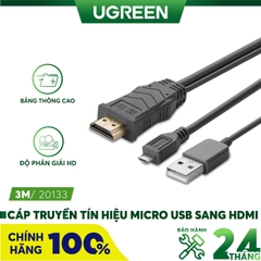 Dây MHL Micro USB (5 chân) sang HDMI chiếu điện thoại android lên TV máy chiếu 2M 20133