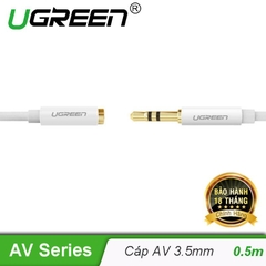 Dây nối dài 3.5mm Male to Female AV121 vỏ ABS 0.5M 10746