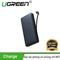 20000mAh Power Bank With Lightning Cable Đen 40902