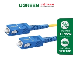 UGREEN SC/UPC To SC/UPC Simplex Single Mode Fiber Optic Patch Cable 3M NW131 70664