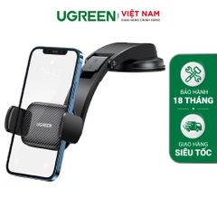 Giá đõ điện thoại chất liệu nhựa gắn trêb táp lô ô tô màu đen (20473) LP405 20473