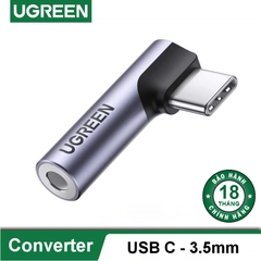 USB-C Male to 3.5mm Audio Adapter Alu Case AV154 80384
