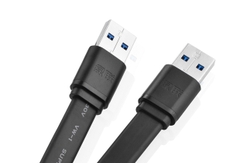 Dây USB 3.0 male to male dẹt(1m 1.5m 2m) US128 1M 10803
