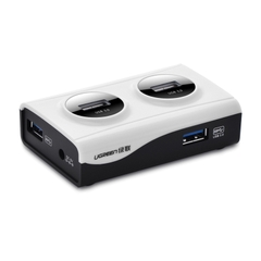 Bộ chia 4 cổng HUB USB 3.0 thiết kế nhỏ gọn - DSX 0 20261