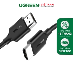Dây HDMI  2.0 đồng 100%, 19+1 dẹt màu đen 0.5M 60173