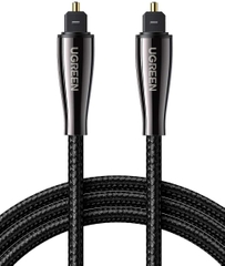UGREEN Fiber Optic Zinc Alloy Braided Audio Cable 2m AV108 70896