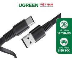 UGREEN USB-A 2.0 to USB-C M/M Cable(Black) US332 10971