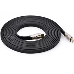 Dây HDMI 1.4 19+1 đồng dây dẹt đầu hợp kim, bọc lưới HD102 12M 10257