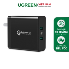 USB QC 3.0/ FCP Charger Black 40583