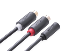 Dây chuyển đổi 3.5mm Female to 2RCA Female 10562 (20cm) 20cm 10562