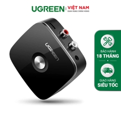UGREEN Wireless Bluetooth Audio Receiver 5.0 with 3.5mm and 2RCA Adapter with SRRC 10399