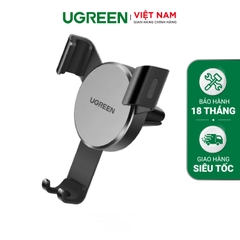 UGREEN Gravity Drive Air Vent Mount Phone Holder (Deep Black) LP130 40907