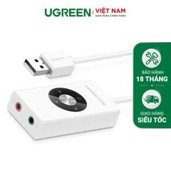 Bộ chuyển USA ra mic và tai nghe (2 đầu 3.5mm) 20CM 30448