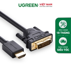 Dây chuyển đổi HDMI to DVI 24+1 HD106 5M 10137