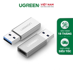 Đầu chuyển đổi USB 3.0 Type A Male sang USB 3.1 Type C Female Silver Đen 30706