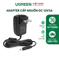 UGREEN 12V 2A Power Adapter (Black) 20359 20359