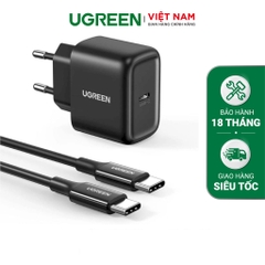 UGREEN PD Fast Charger+USB Cable EU