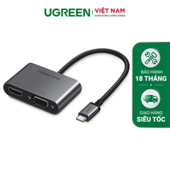 USB-C to HDMI+VGA Converter with PD CM162 50505