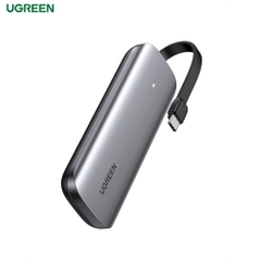 UGREEN USB 3.1 M.2 M-Key 10GB Hard Drive Enclosure with Built-in Cable 70691