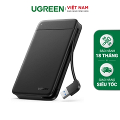 UGREEN USB-C to 2.5-inch Hard Drive Enclosure Built-in Cable CM352 10904