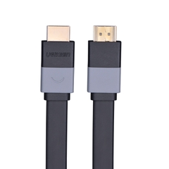 Dây HDMI dẹt 1.4 thuần đồng 19+1 đầu nhựa đúc HD120 5M 30112