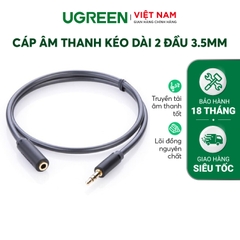 Dây nối dài Audio 3.5mm Male to Female AV124 1M 10782