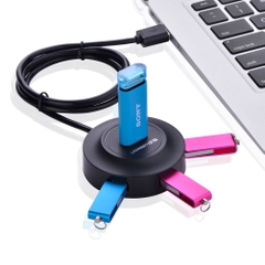 Hub USB 2.0 4 cổng chip Terminus FE1.1 CR106 80CM 20277