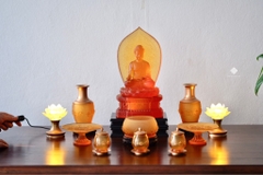 Tượng Đức Phật Thích Ca lưu ly vàng