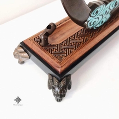 Lư đồng treo thiên nga xanh dương