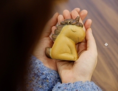 Tượng đồng bé kỳ lân