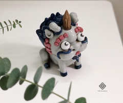 Lư gốm rồng ngáo