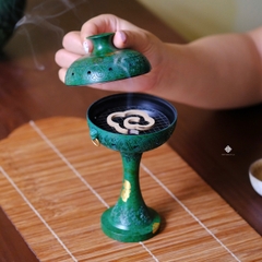 Lư đồng trường lạc - màu xanh