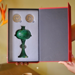Lư đồng trường lạc - màu xanh