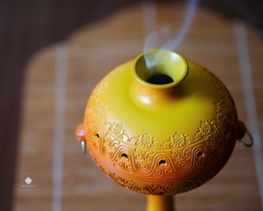 Lư đồng trường lạc - màu cam