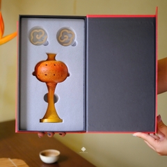 Lư đồng trường lạc - màu cam