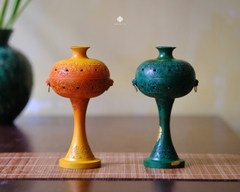 Lư đồng trường lạc - màu cam