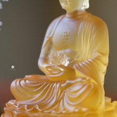 Góc an Đức Phật A Di Đà lưu ly vàng