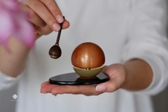 Quà tặng chuông Ngọc hưởng âm màu nâu
