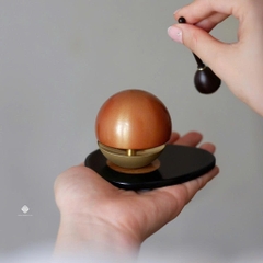 Quà tặng chuông Ngọc hưởng âm màu nâu