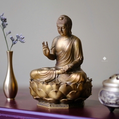 Góc an Đức Phật A Di Đà đồng vàng