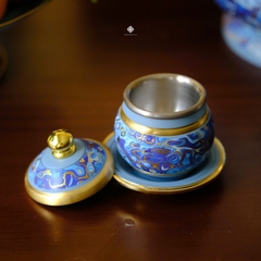 Ban thờ đồng vân lam