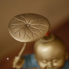 Tượng đồng mục đồng như ý