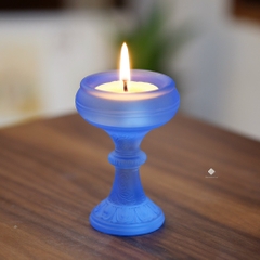 Bộ ban thờ nhỏ lưu ly xanh dương