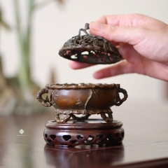 Lư đồng cổ trúc