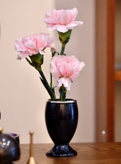 Bộ ban thờ đồng xanh ánh tím Nhật Bản