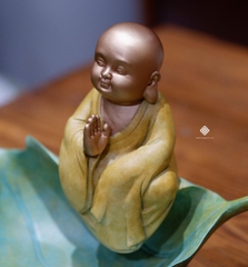 Lư đồng thiền định trên thuyền lá