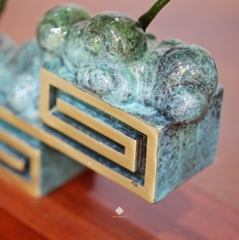 Tượng đồng hươu xanh cát tường