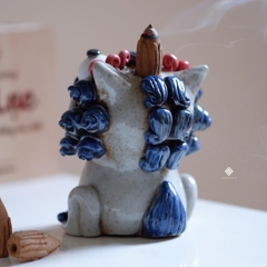 Lư gốm lân ngáo